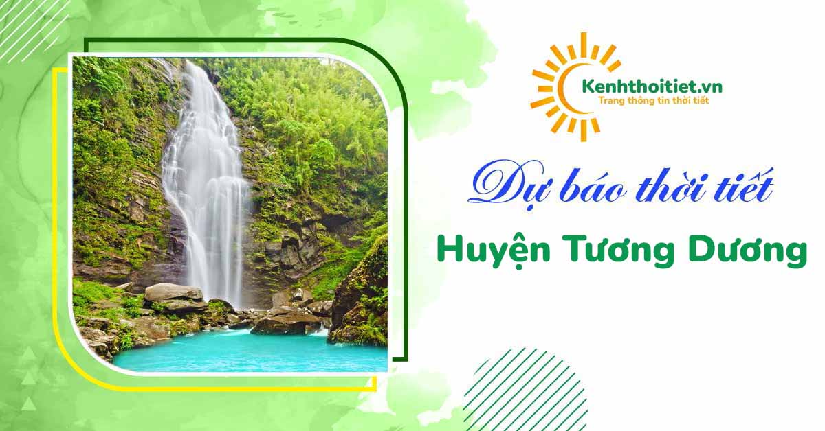 dự báo thời tiết huyện Tương Dương