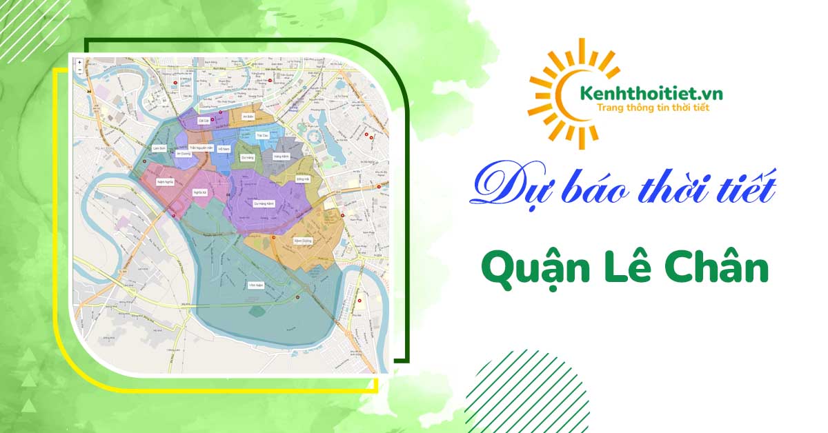 Dự báo thời tiết quận Lê Chân