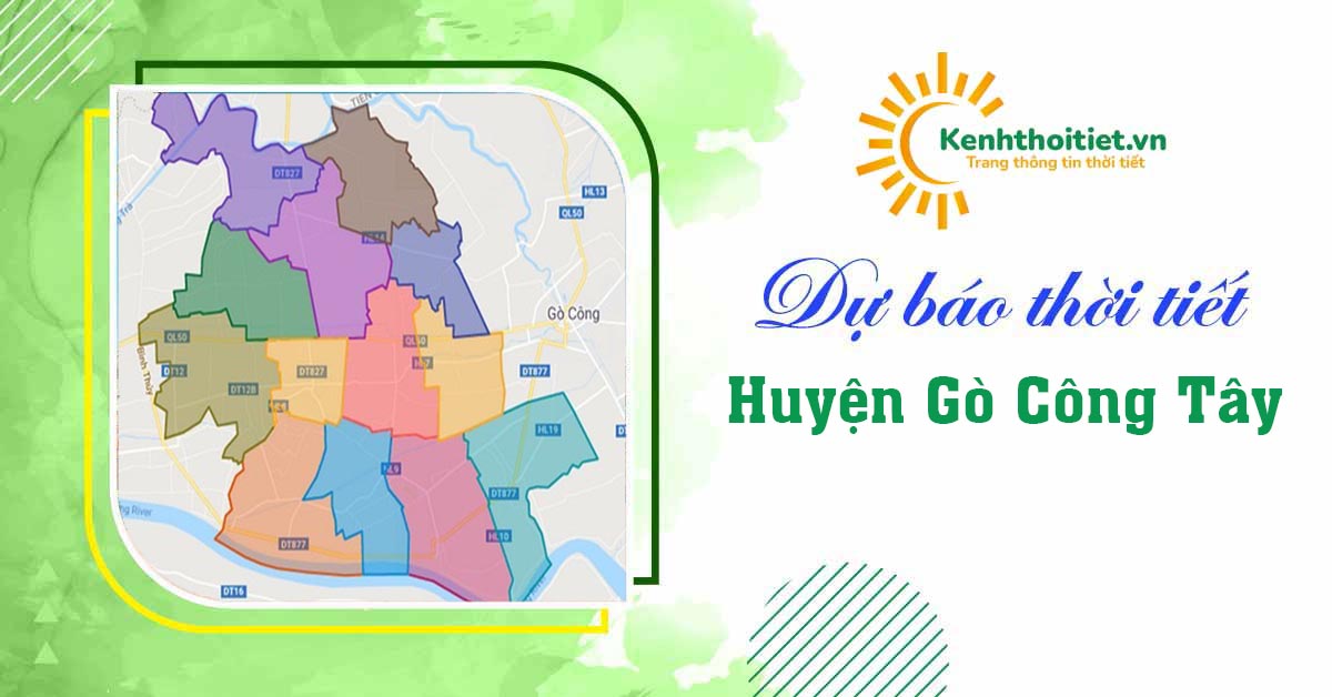 Dự báo thời tiết huyện Gò Công Tây