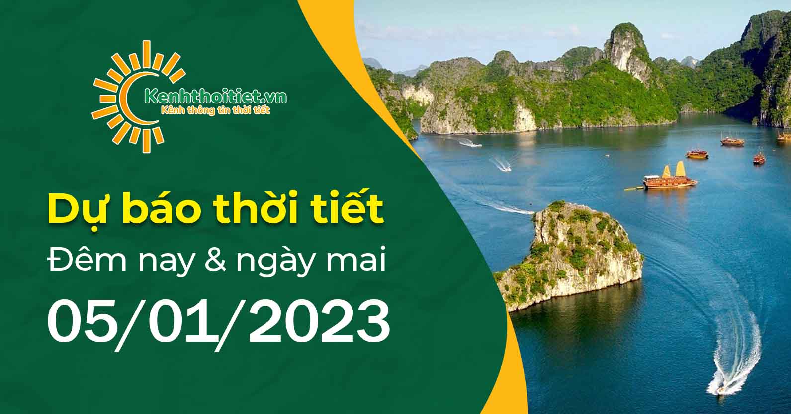 Dự báo thời tiết đêm nay và ngày mai 05/01/2023: Miền Bắc xu hướng ấm lên, Nam Bộ tiếp tục có mưa trái mùa về chiều tối