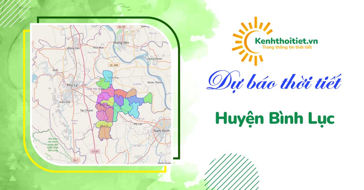 Dự báo thời tiết huyện Bình Lục