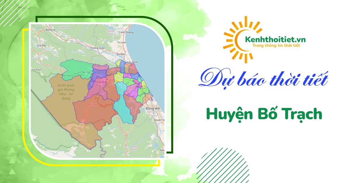 Dự báo thời tiết huyện Bố Trạch