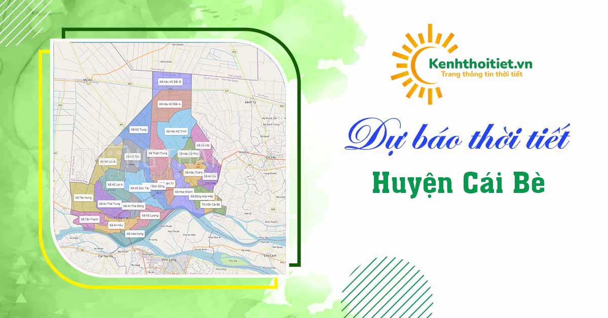 Dự báo thời tiết huyện Cái Bè