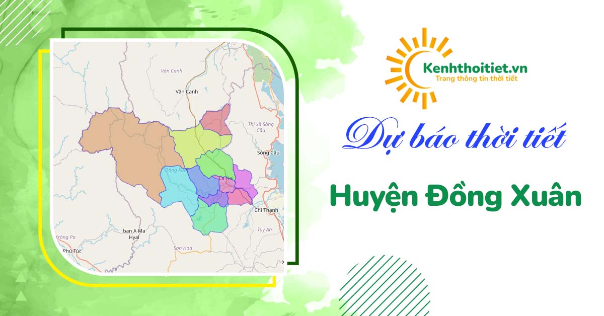 Dự báo thời tiết huyện Đồng Xuân