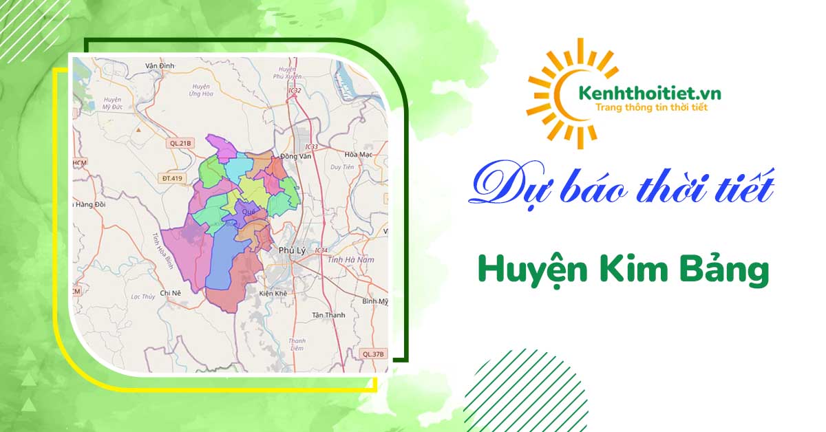 Dự báo thời tiết huyện Kim Bảng