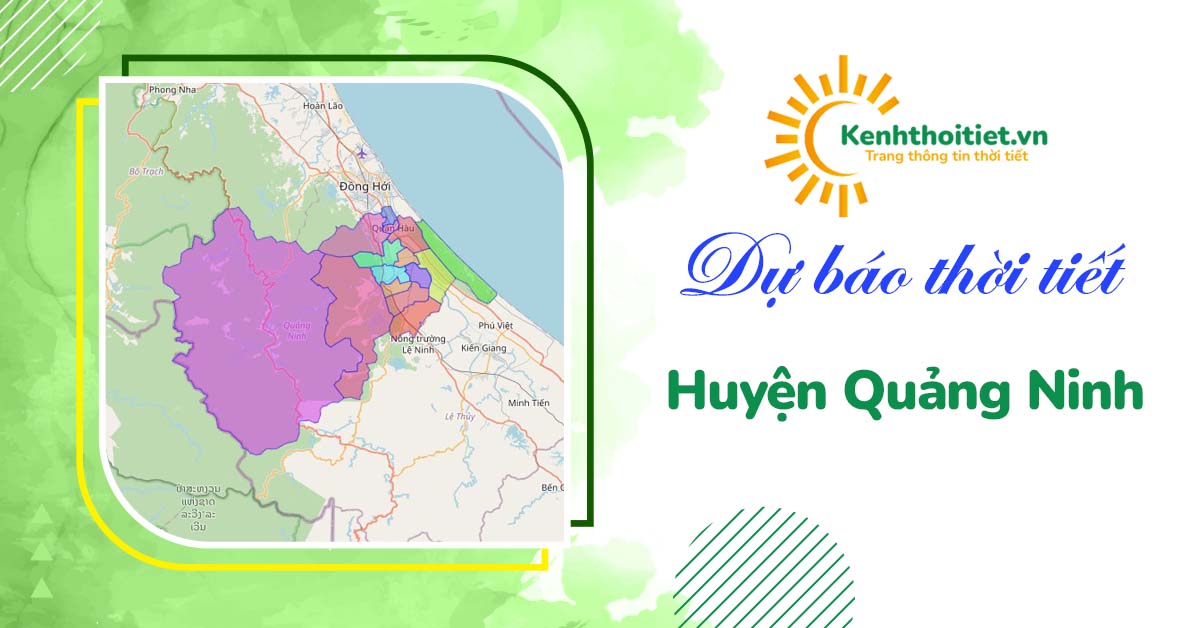 Dự báo thời tiết huyện Quảng Ninh