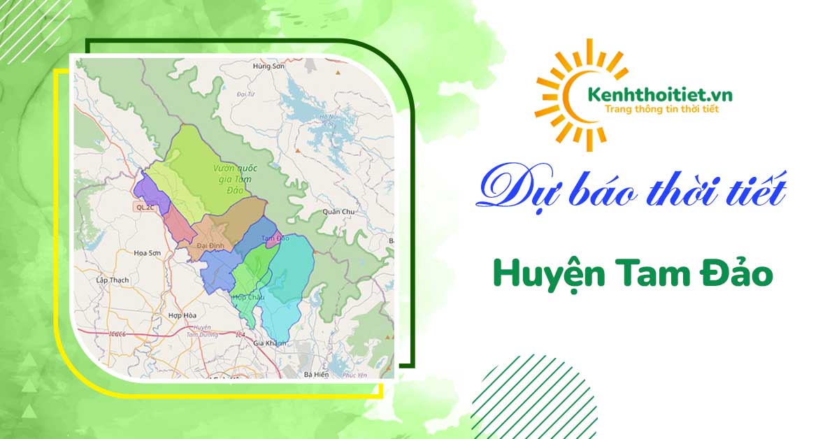 Dự báo thời tiết huyện Tam Đảo