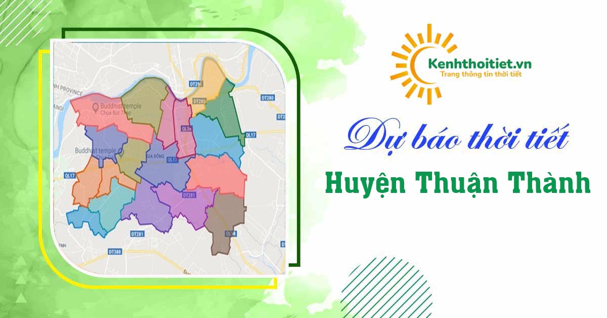 Dự báo thời tiết huyện Thuận Thành