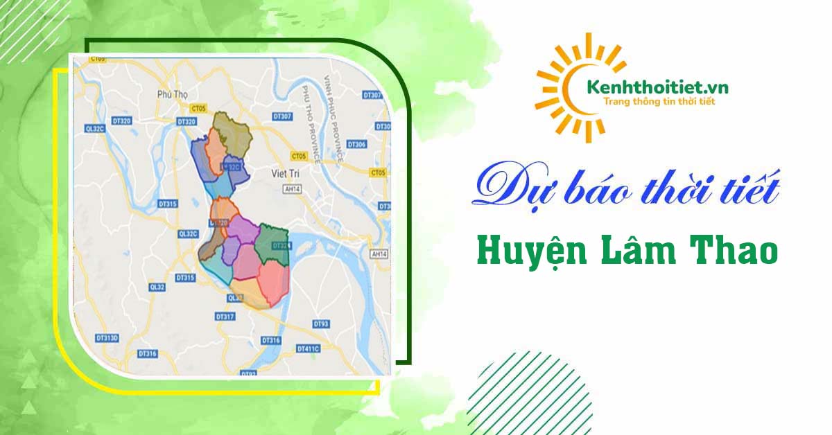 Dự báo thời tiết huyện Lâm Thao