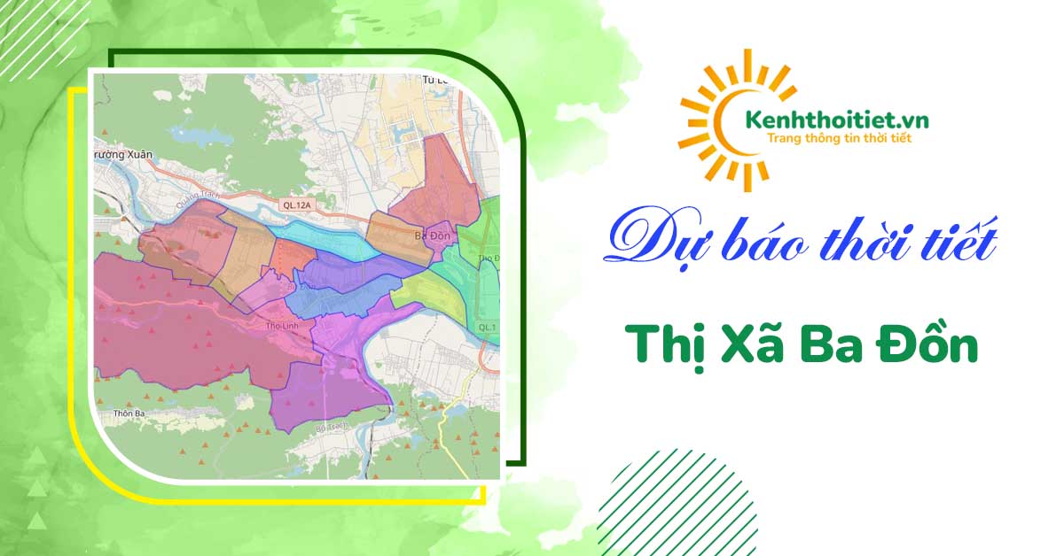 Dự báo thời tiết thị xã Ba Đồn