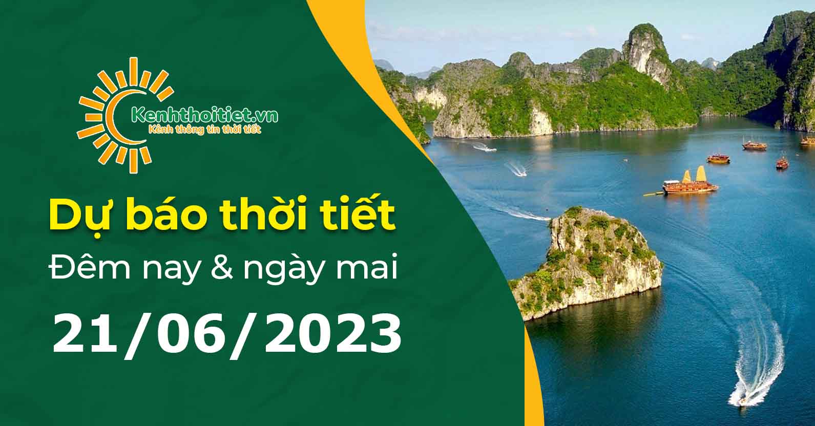 Dự báo thời tiết đêm nay và ngày mai 21/06/2023 các khu vực trên cả nước